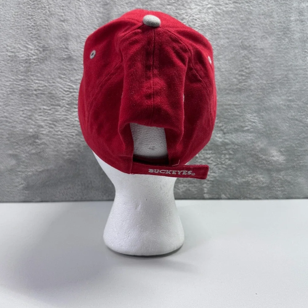 Signatures Ohio State University Buckeyes Hat OSU NCAA Football Red Baseball Cap